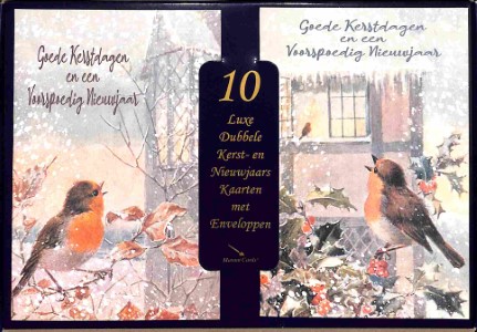 Doos Goede Kerstdagen en een Voorspoedig Nieuwjaar