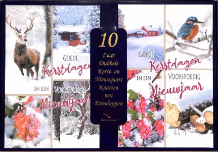 Doos Goede Kerstdagen en een Voorspoedig Nieuwjaar