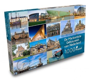 Ontoegankelijk Sinds Charles Keasing De Markantste Gebouwen van Nederland - puzzel 1000 stukjes - 8719689883720