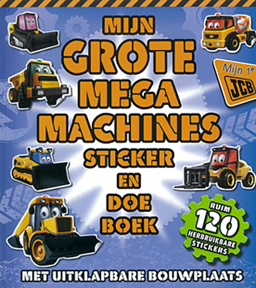 Mijn grote megamachines sticker en doeboek