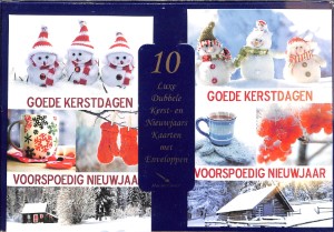 Doos Goede Kerstdagen en een Voorspoedig Nieuwjaar