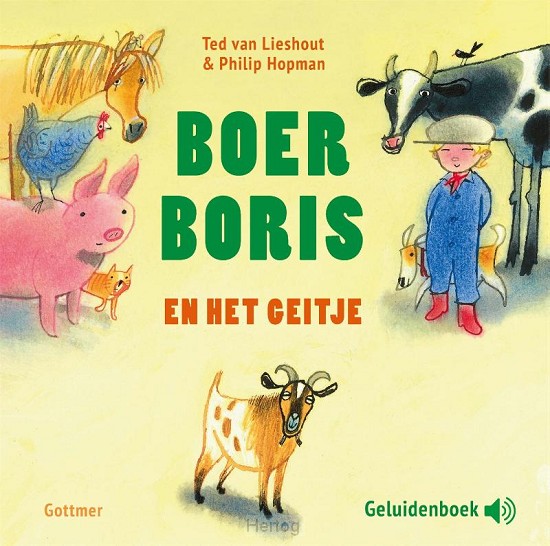 Boer Boris en het geitje - geluidenboek