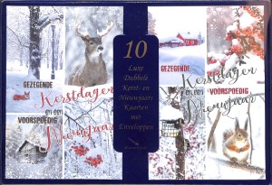 Doos Gezegende Kerstdagen en een Voorspoedig Nieuwjaar