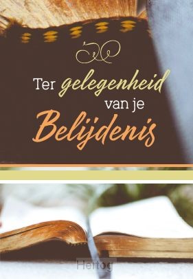 Ter gelegenheid van je Belijdenis - minikaart 