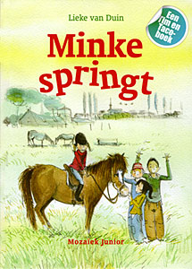 Minke springt