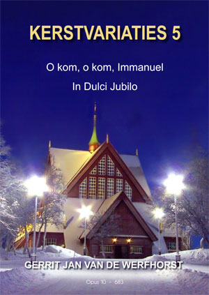 Kerstvariaties (5) - Notenschrift