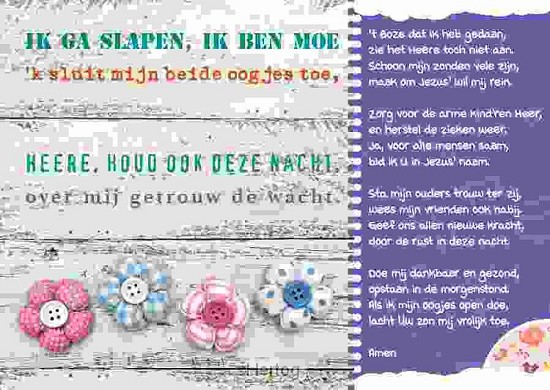Ik ga slapen ik ben moe - kaart