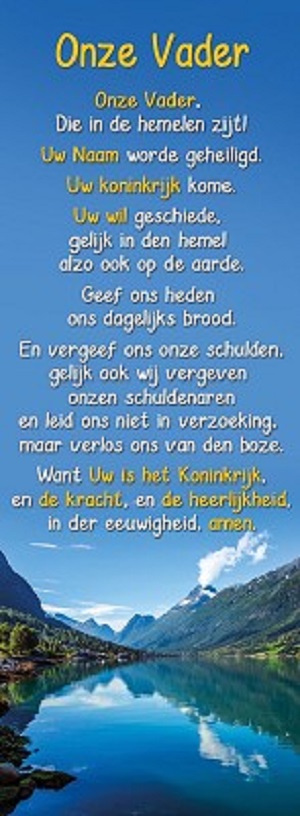 Onze Vader, Die in de hemelen zijt! - boekenlegger