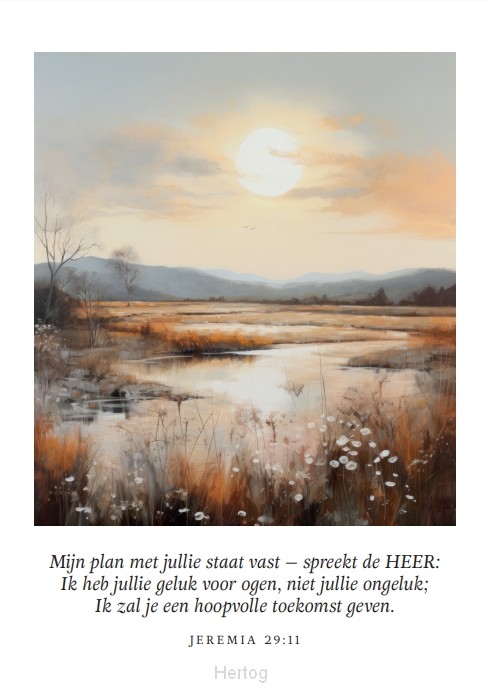 Mijn plan met jullie staat vast - poster A4