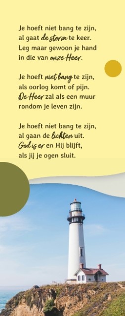 Je hoeft niet bang te zijn - boekenlegger