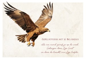Gefeliciteerd met je belijdenis - wenskaart met Bijbeltekst