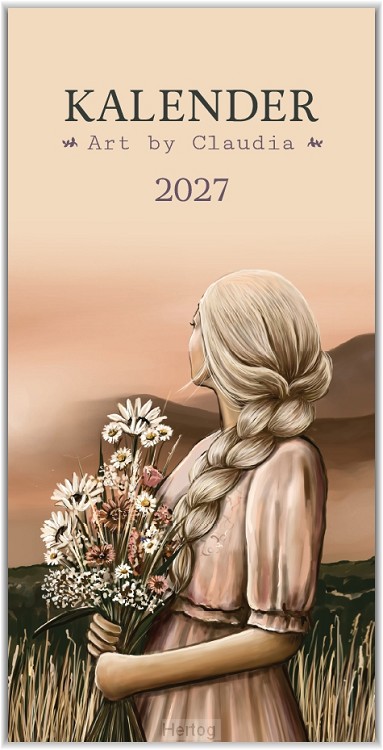 Art by Claudia - bureaukalender 2027