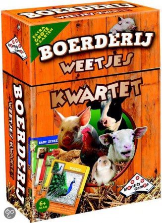 Boerderijdieren - weetjes kwartet