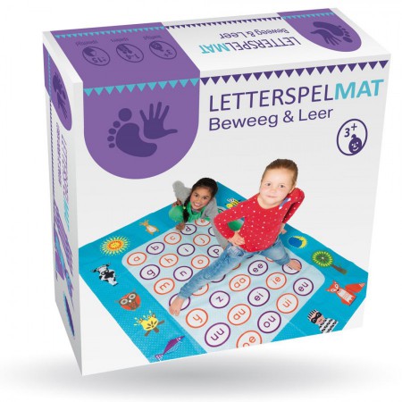 Letterspelmat - 4+