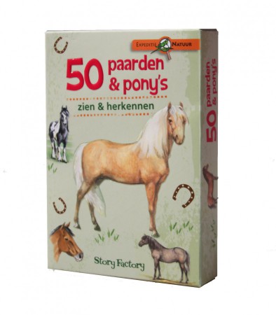 50 paarden en pony's zien en herkennen