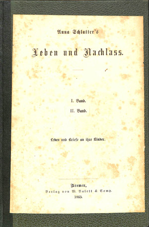 Leben und Nachlass - 2 delen in 1 band