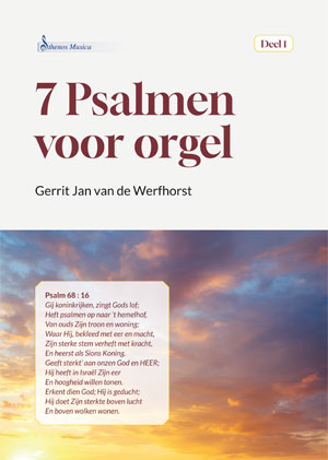 7 Psalmen voor orgel - Notenschrift